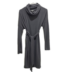 𝅺cabi Cowl Neck Tunic Dress Gray Style 127 Size Small Bin P